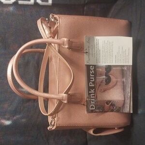 Rose Gold Drink Purse